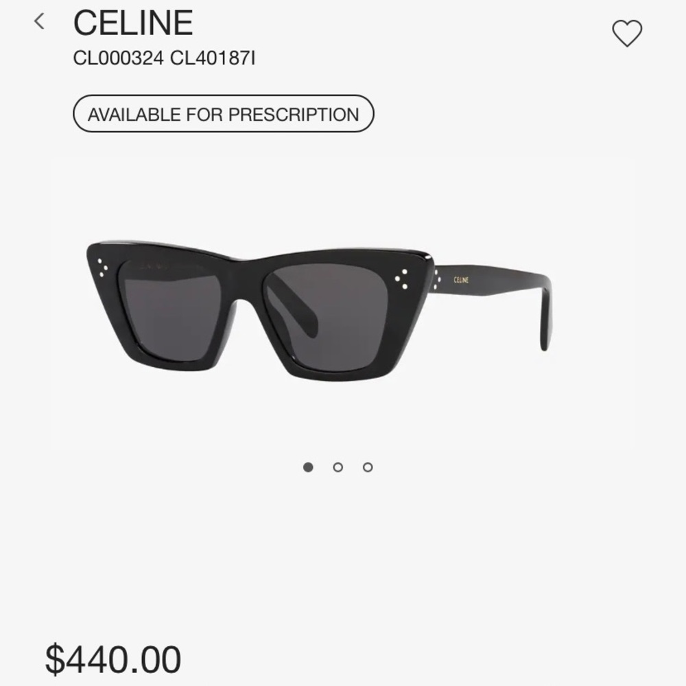 Celine Sunglasses - Picture 3 of 4